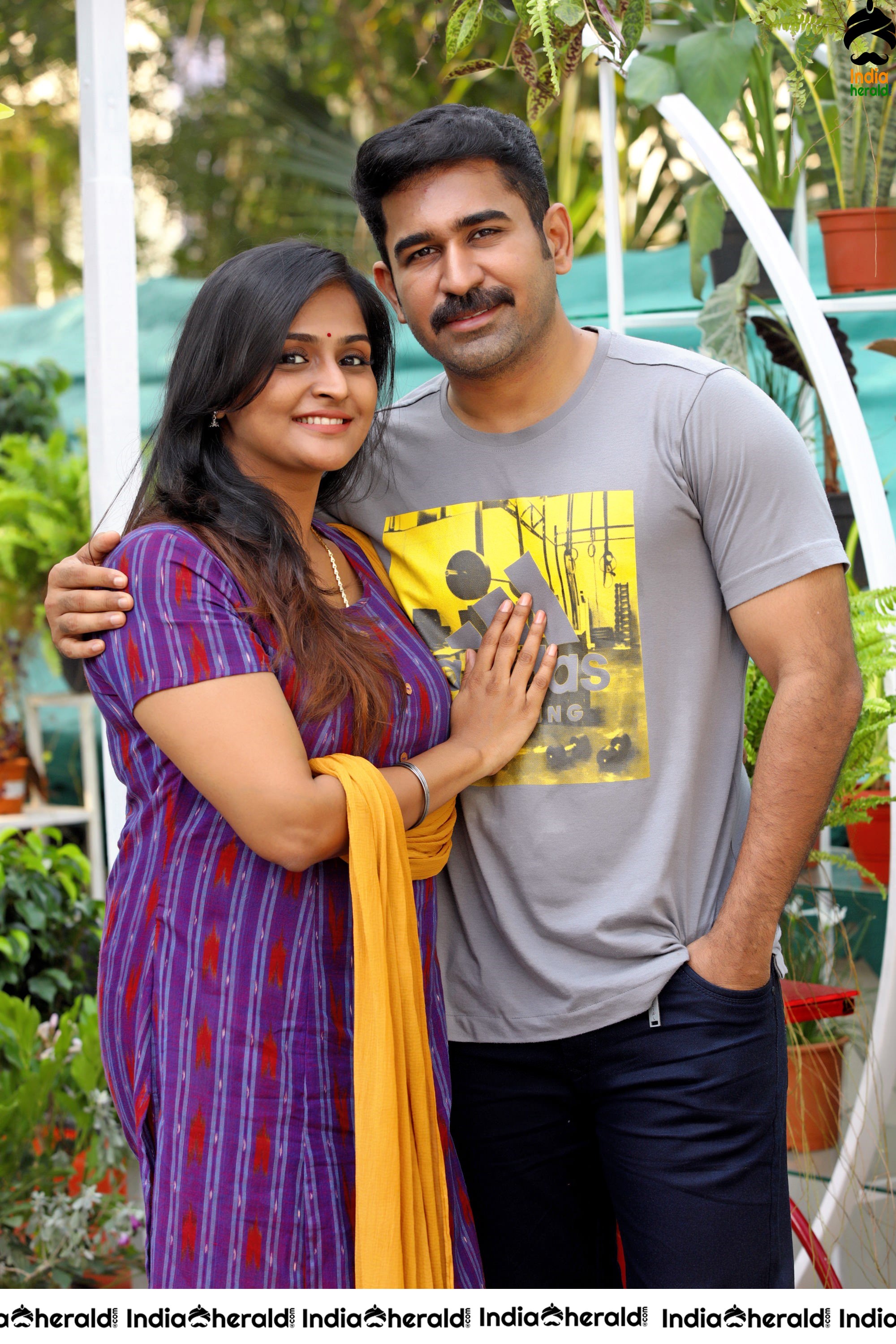 Vijay Antony and Remya Nambeesan in Tamizharasan Movie Stills Set 1