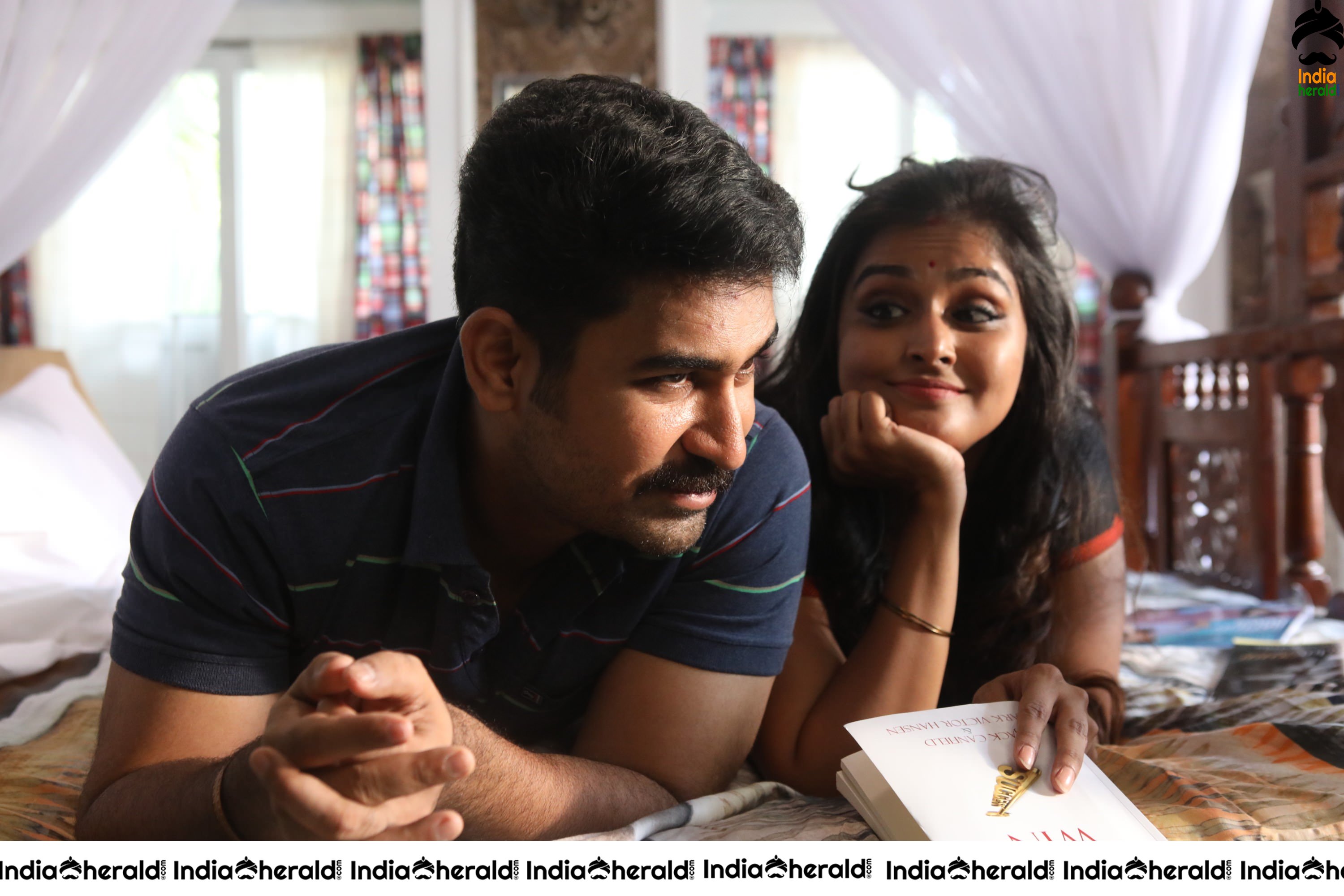 Vijay Antony and Remya Nambeesan in Tamizharasan Movie Stills Set 1