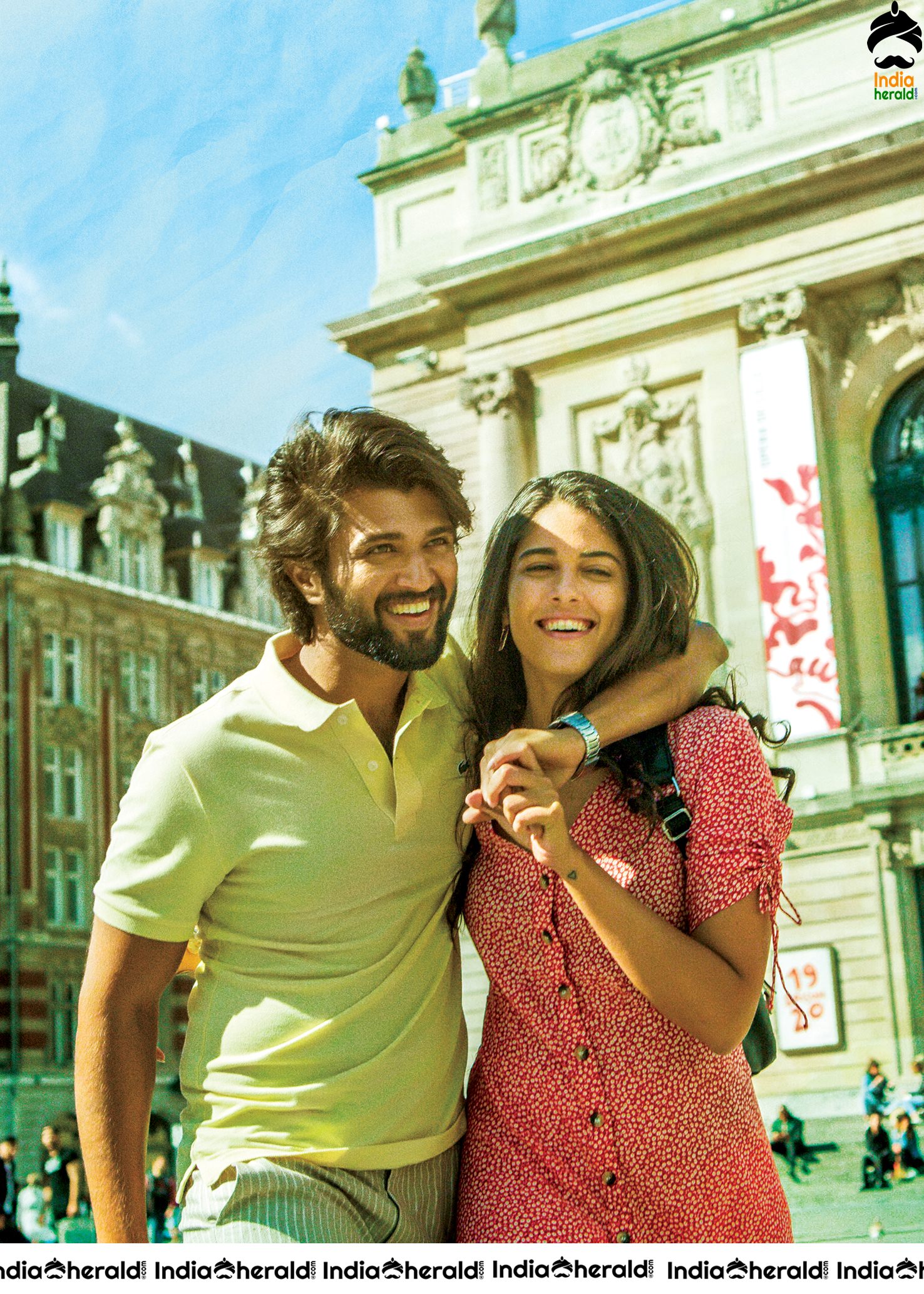 Vijay Deverakonda with Izabelle in New Poster of World Famous Lover