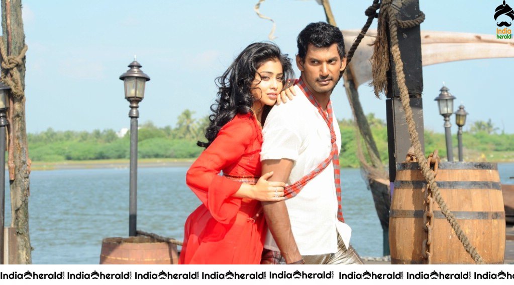Vishal and Shriya Unseen stills from Thoranai movie Set 3