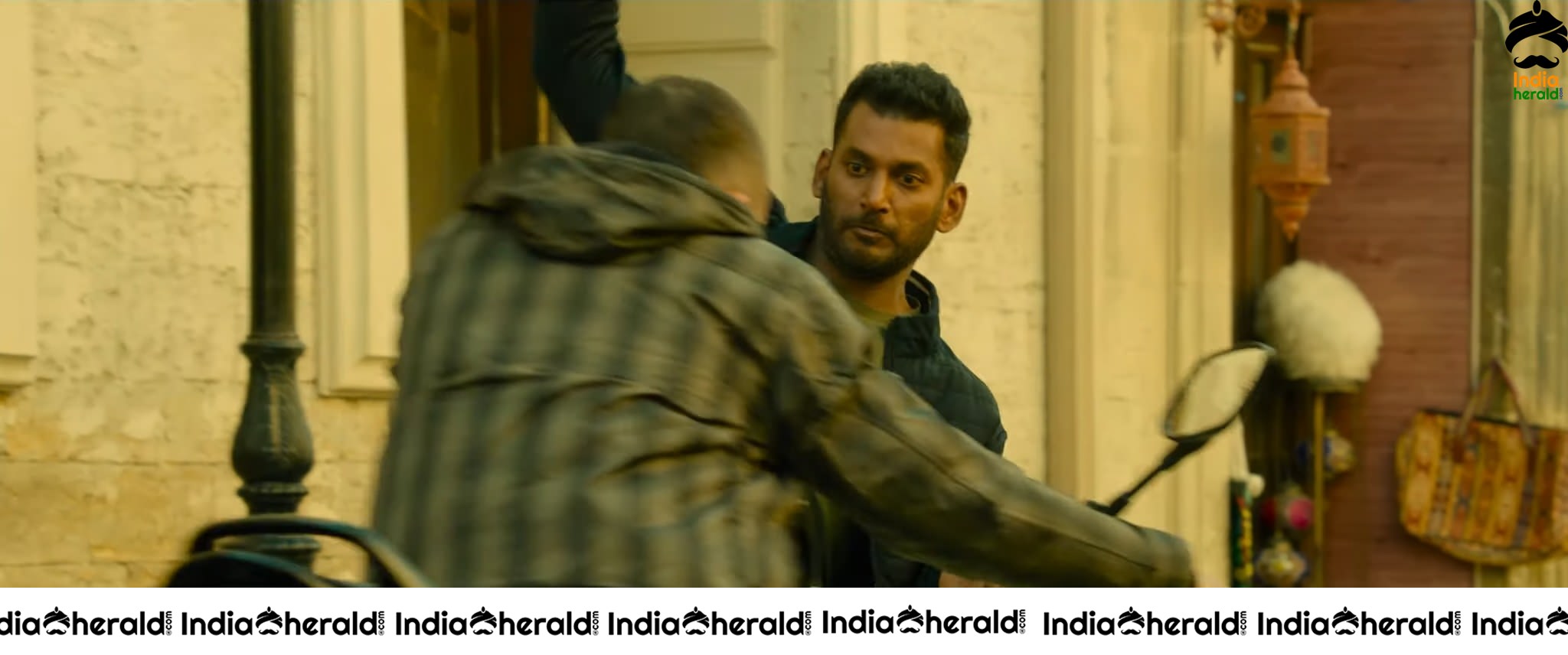 Vishal Tamanna Hot Action Trailer Stills Set 6