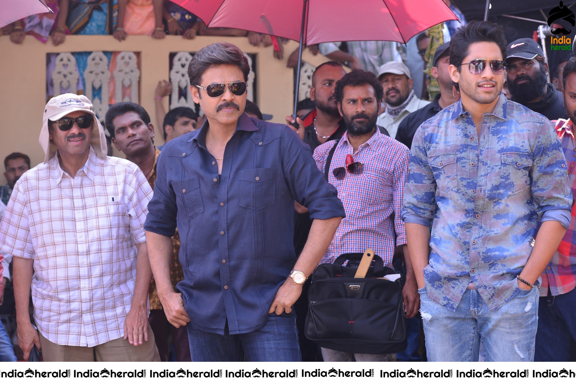 Working Stills from Venky Mama