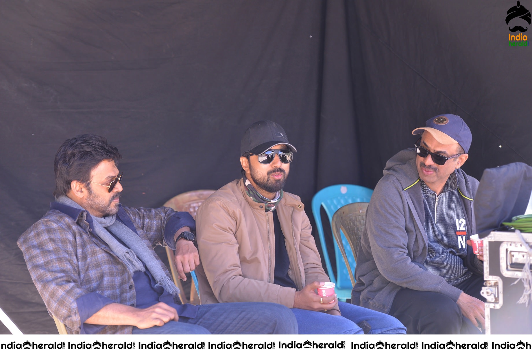 Working Stills from Venky Mama