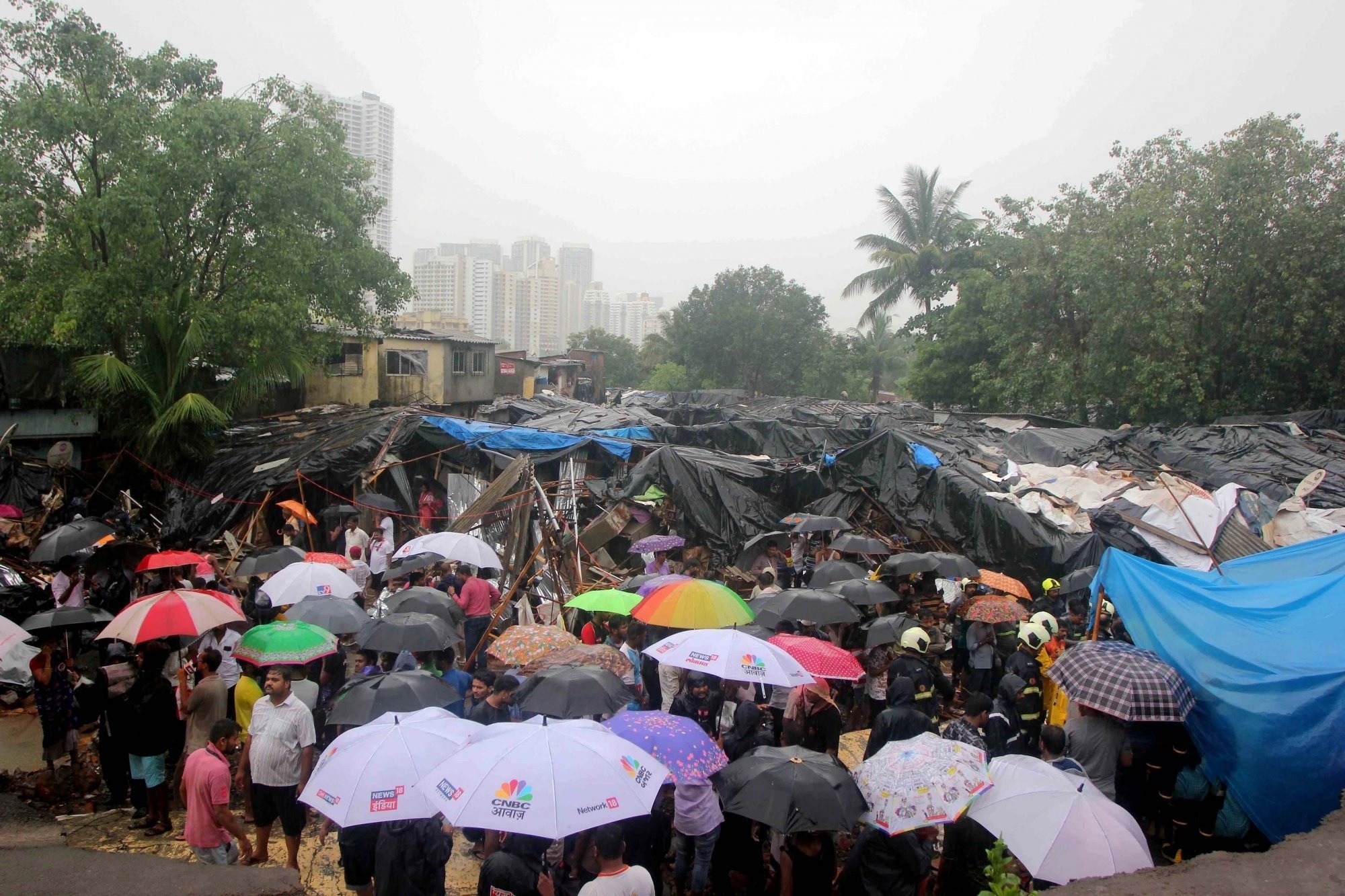 20 Killed In Mumbai As Pune Wall Crashes