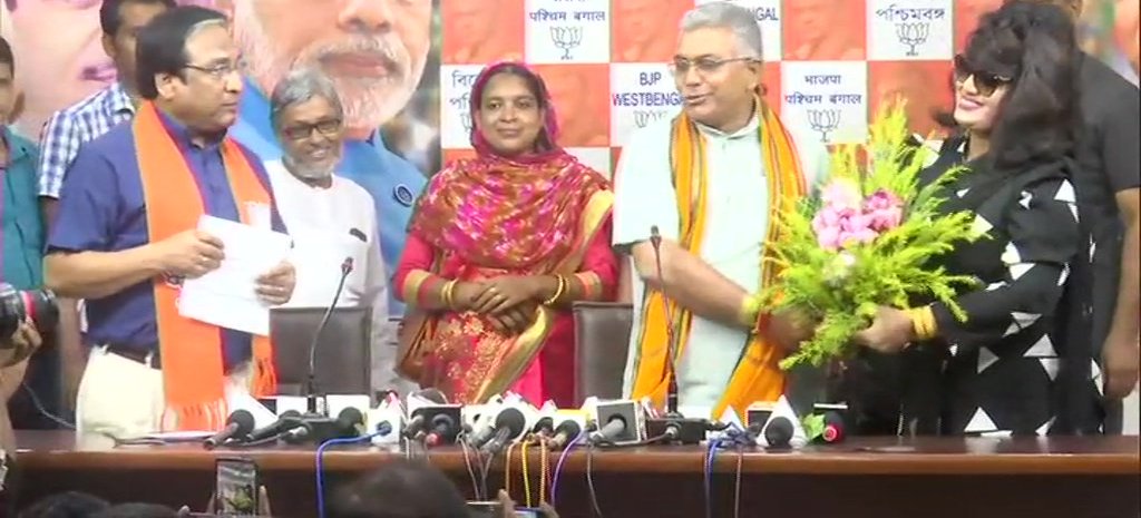 Bangladesh Actress Anju Ghosh Joined BJP