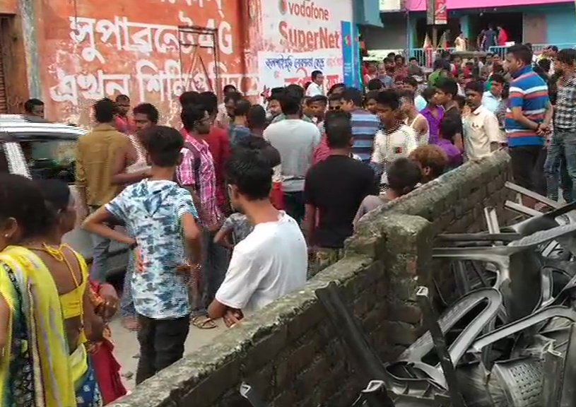 BJP Office In Bhaktinagar Vandalised By TMC Workers