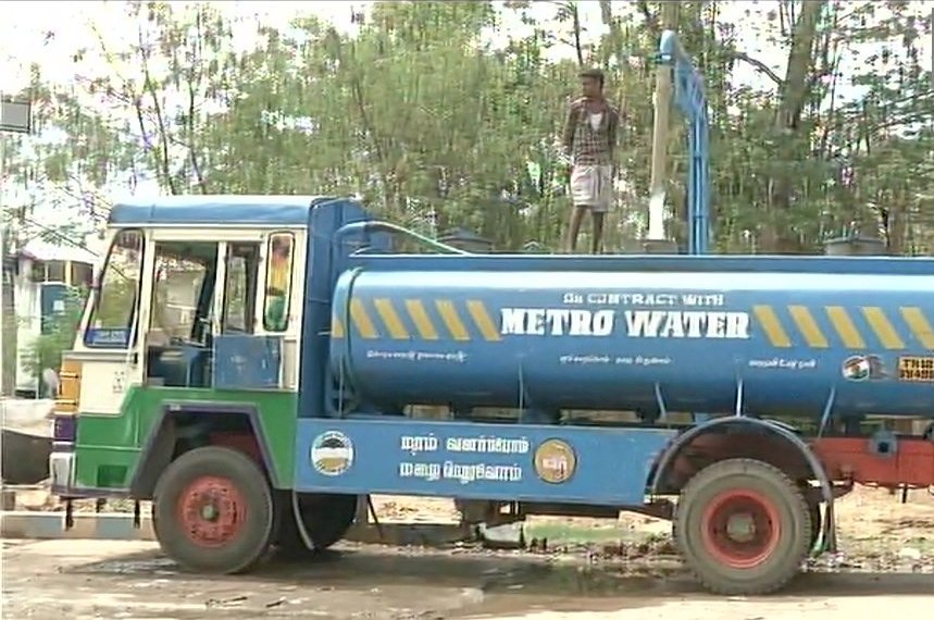 Chennai People Rely On Metro Water Supply As Reservoirs And Borewells Have Dried