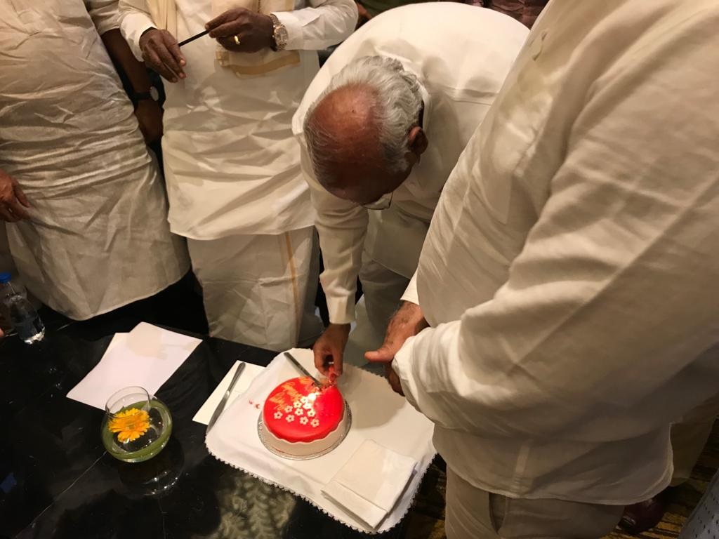 Congress Leader Celebrated Senior Party Leader Mallikarjun Birthday