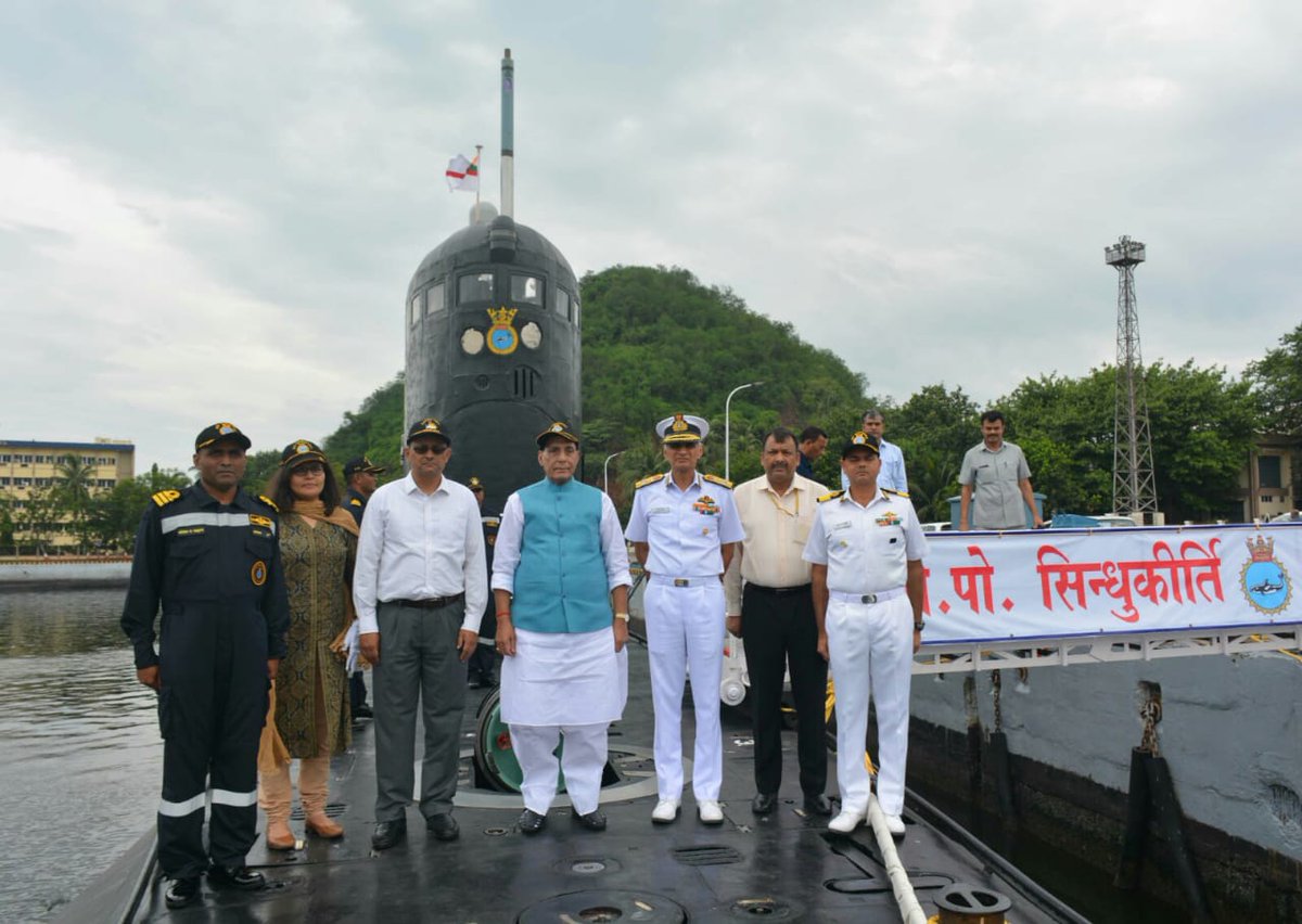 Defence Minister Rajnath Singh Visited Indian Navy In Andhra Pradesh