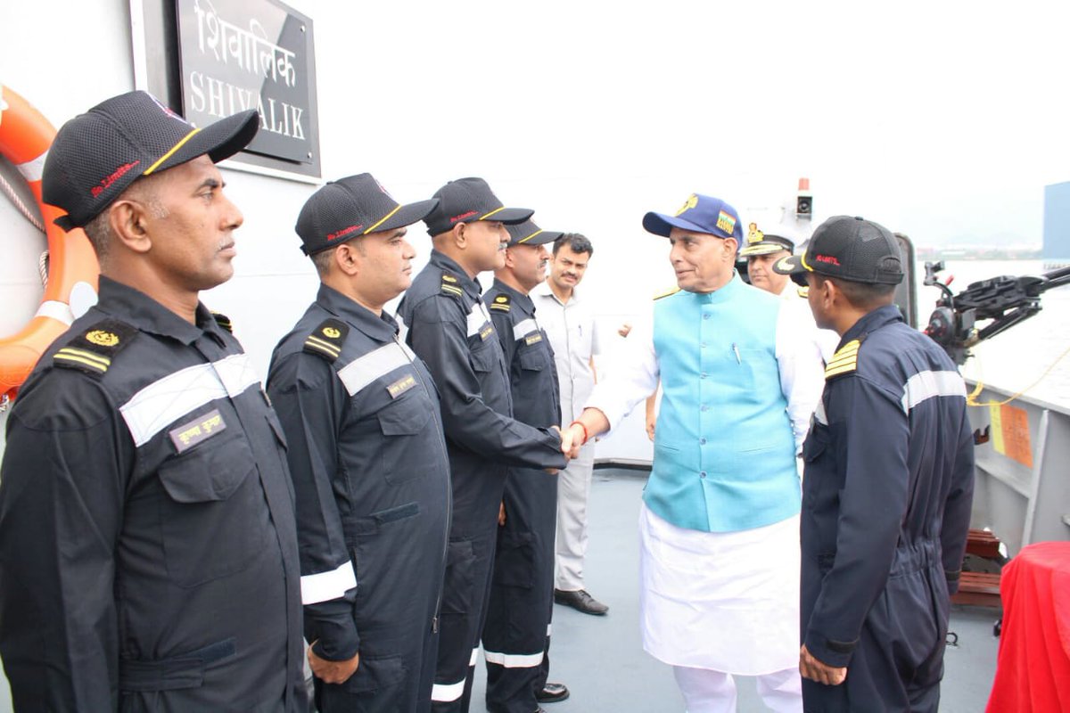 Defence Minister Rajnath Singh Visited Indian Navy In Andhra Pradesh