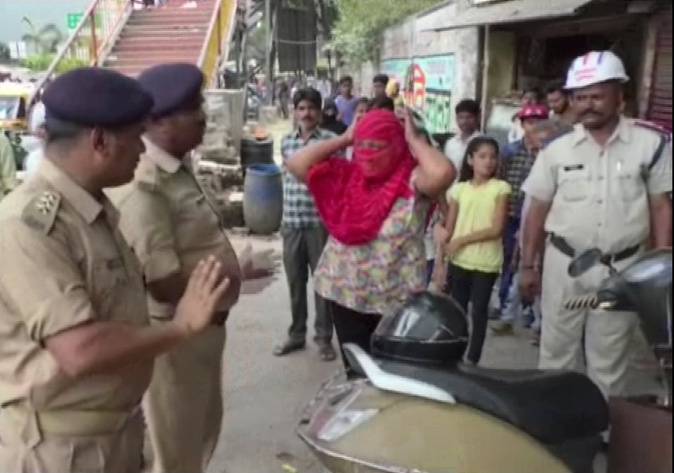 Drones Deployed By the Traffic Police In Kanpur To Monitor Traffic