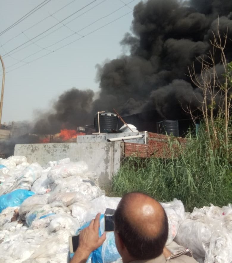 Fire Breaks Out At A Factory In Noida Special Economy Zone