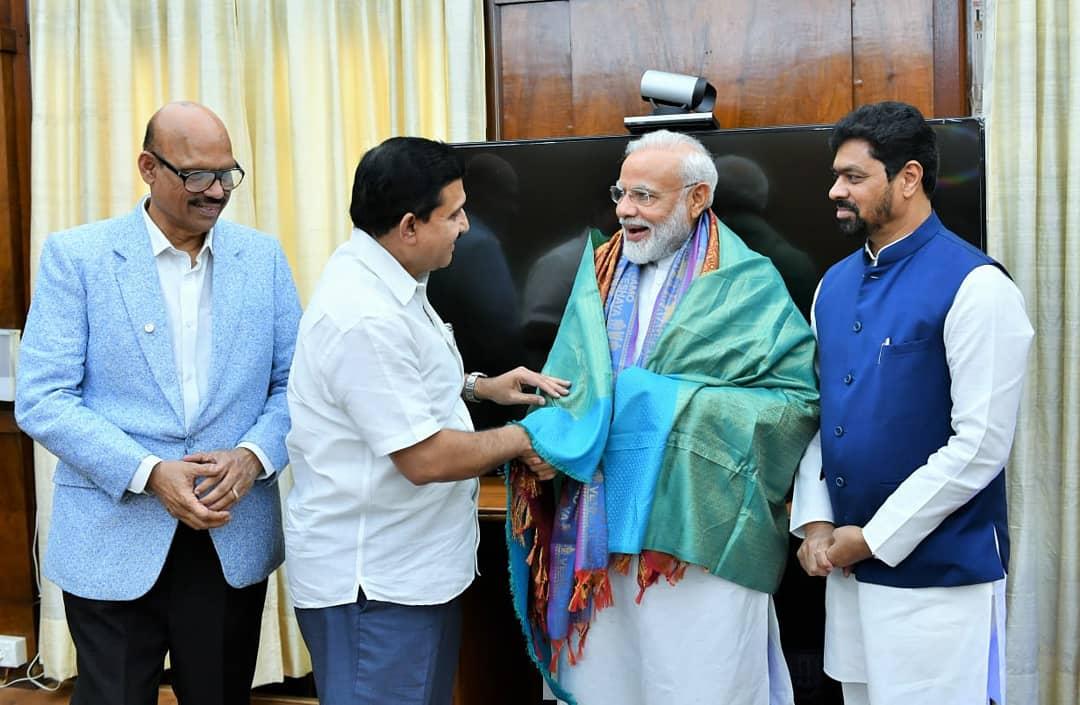 Former TDP Rajya Sabha MPs Met PM Modi