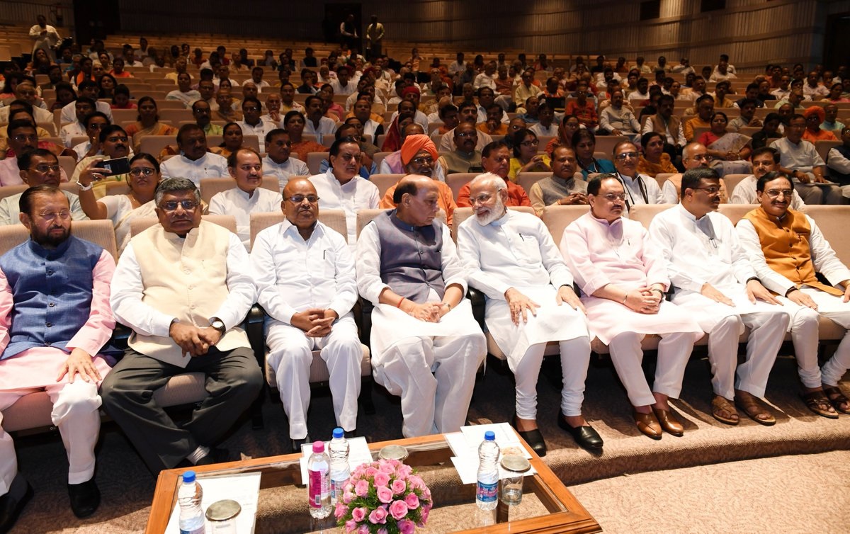 Glimpses From BJP Parliament Party Meeting