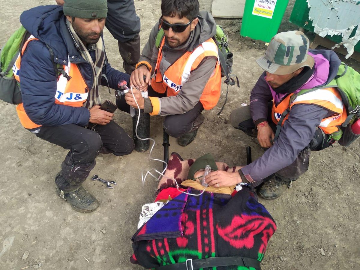 J And K Governor Satya Pal Malik Has Appreciated The Role Being Played By The Mountain Rescue Teams