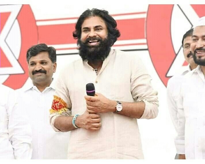 Janasena Cheif Pawan Kalyan Interaction With  janasainiks