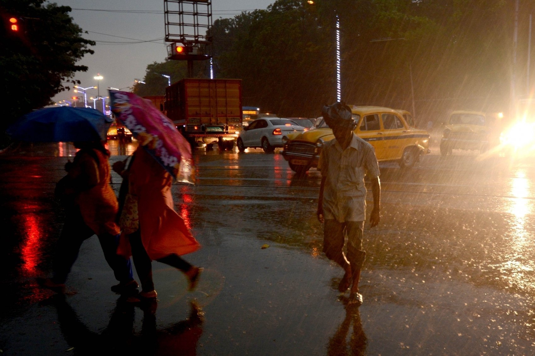 Kolkata Rains Provide Some Respite To The Residents