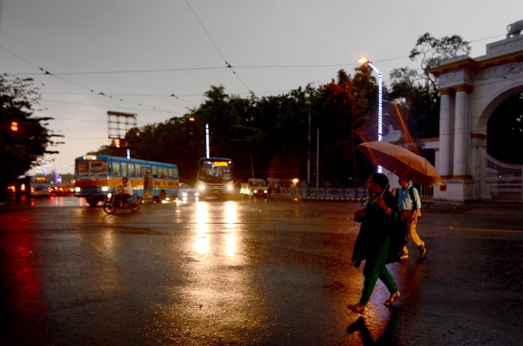 Kolkata Rains Provide Some Respite To The Residents