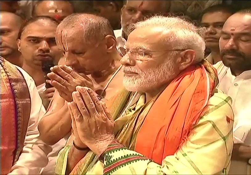 Modi Visits Tirumala With CM Jagan Mohan Reddy