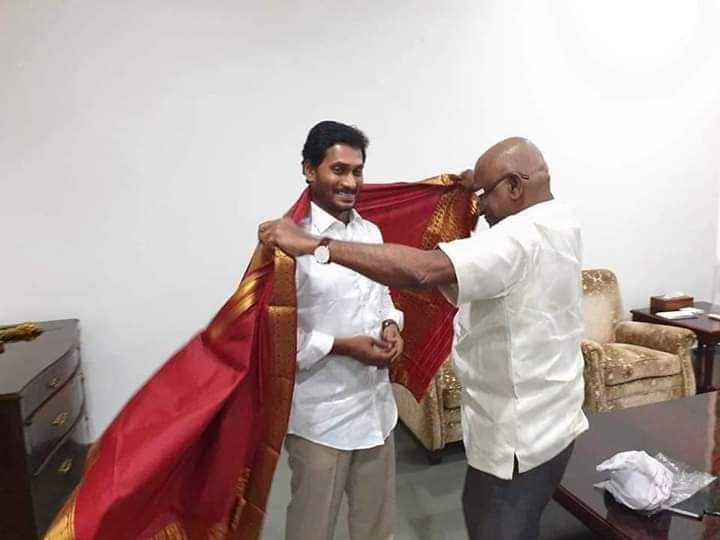 Newly Appointed Chairman Of TTD Met AP CM Jagan Mohan Reddy