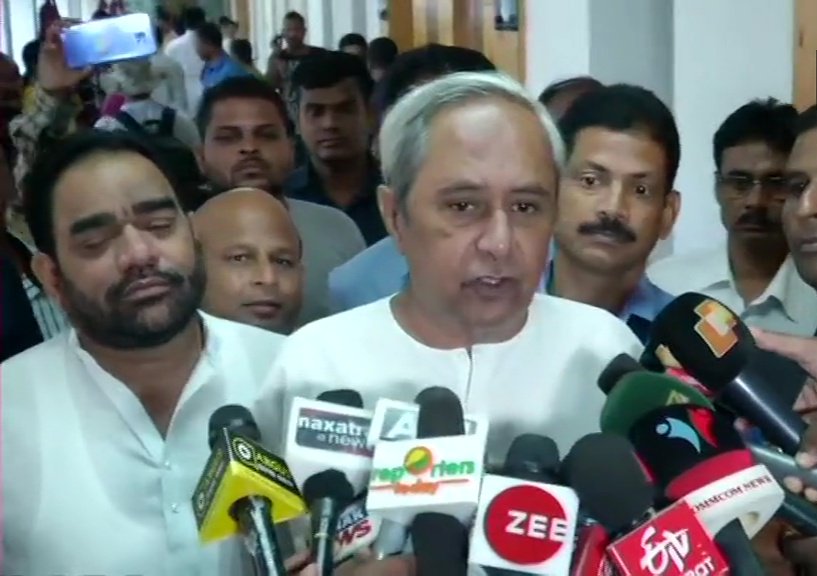 Odisa Cm Naveen Patnaik After BJP MLAs Meeting