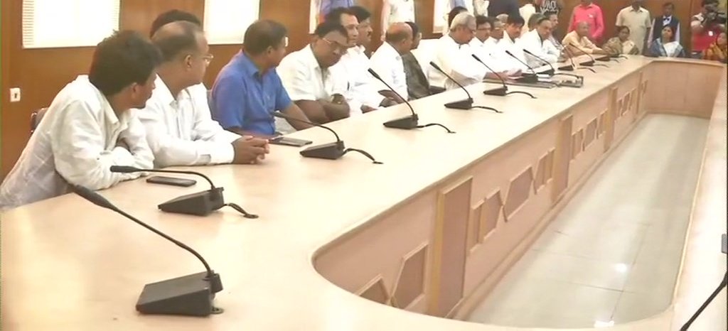 Odisa Cm Naveen Patnaik After BJP MLAs Meeting