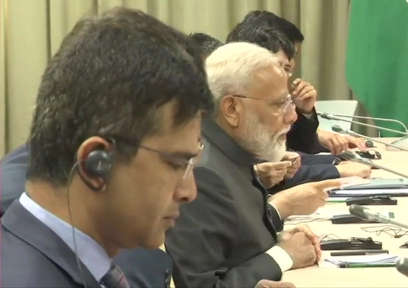 PM Modi And Russian President Vladimir Putin Hold Delegation Level Talks On the Sidelines Of The SCO Summit
