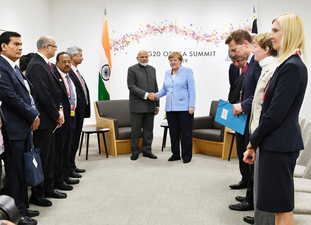 PM Modi Had Detailed Discussions With Chancellor Merkel