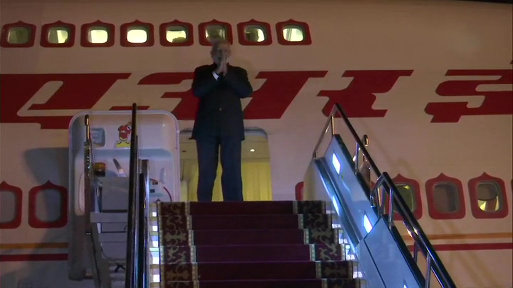 PM Modi Leaves For Delhi After Attending The SCO Summit 2019