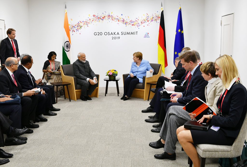 PM Modi With G20 Leaders During The Summit In Osaka