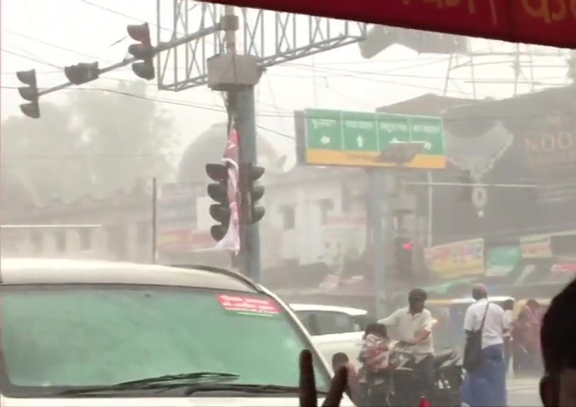 Rain Lashes Parts Of The City In Kanpur