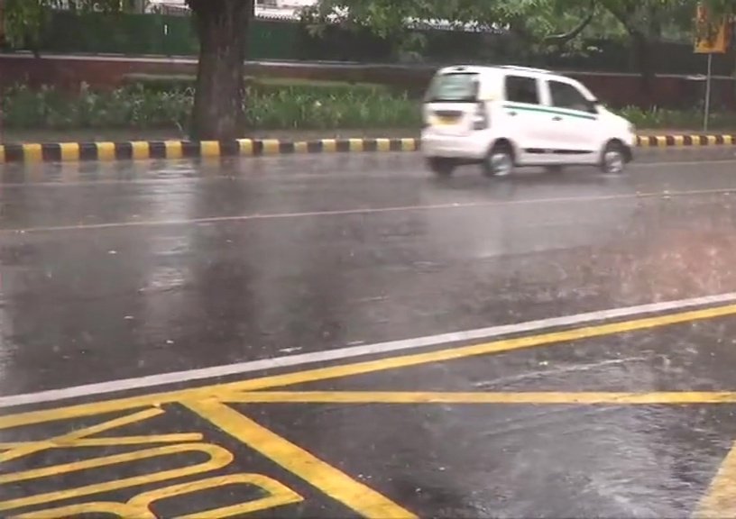 Rain Visuals From Akbar Road Delhi