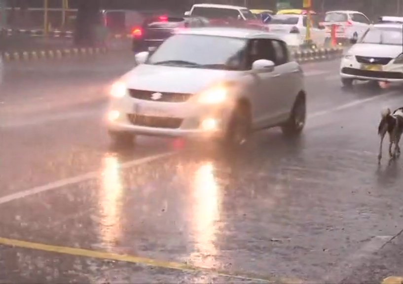 Rain Visuals From Akbar Road Delhi