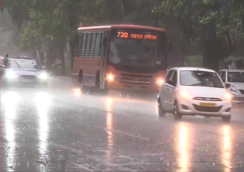 Rain Visuals From Akbar Road Delhi