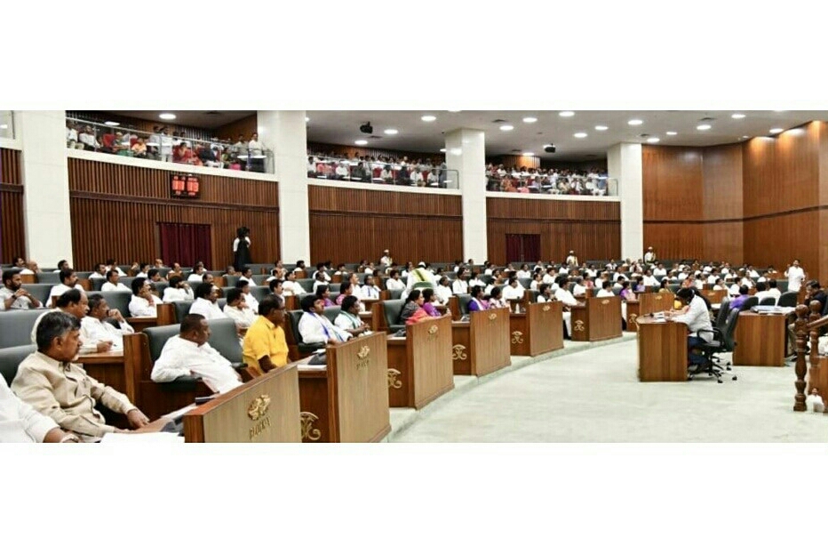 Second Day Of The New Andhra Pradesh Assembly First Session Galery