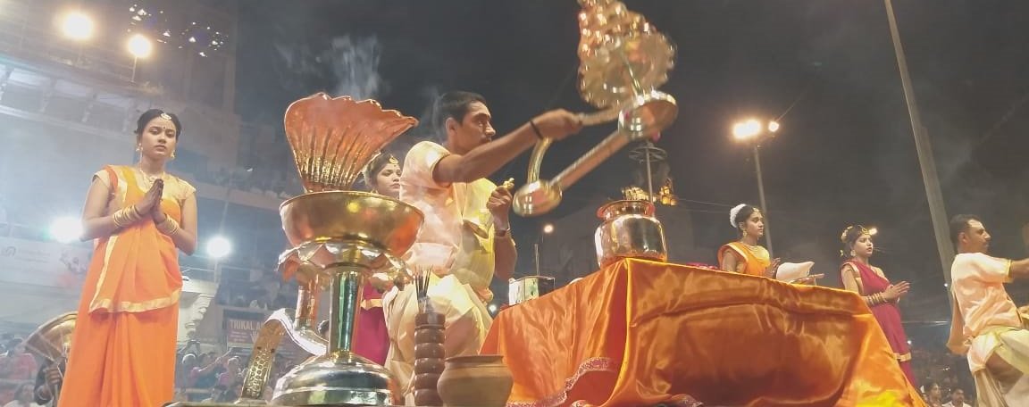 Special Aarti Performed At Dashashwamedh Ghat In Varanasi On The Occasion Of Ganga Dussehra