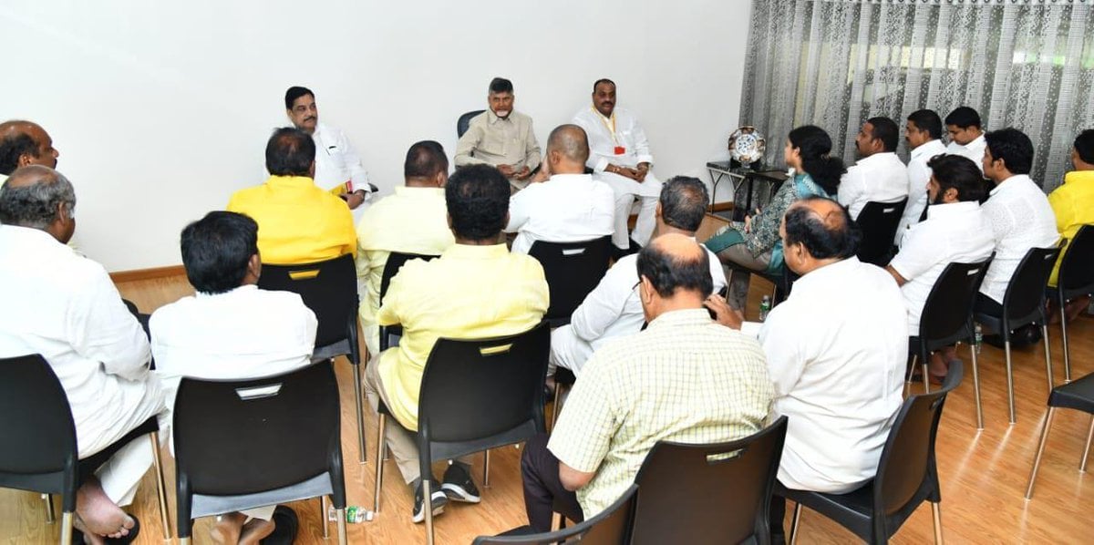 TDP Meeting Took Place At CBN Residence Ahead Of AP Assembly Session