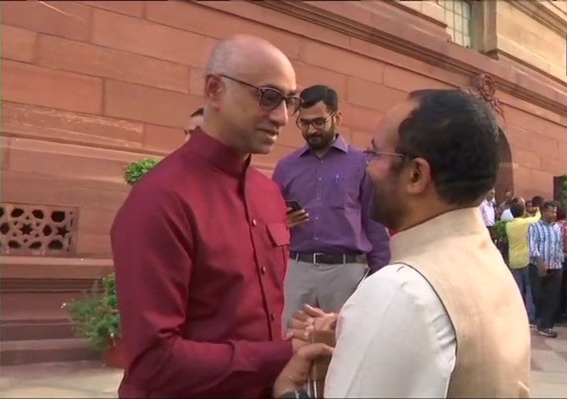 TDP MP Jayadev Galla Meets Union Minister Kishan Reddy