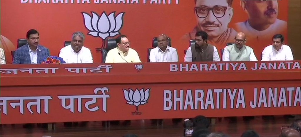 TDP MPs Of Rajya Sabha Join BJP