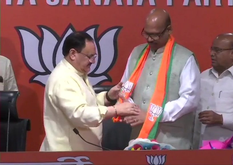 TDP MPs Of Rajya Sabha Join BJP