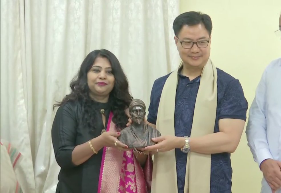 Union Minister Kiren Rijiju Met And Interacted With Athletes At SAI