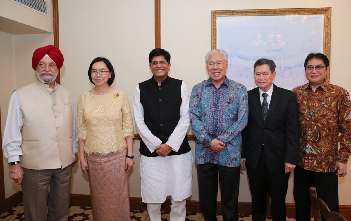 Union Minister Piyush Goyal Meets Indonesian Minister Enggartiasto Lukita