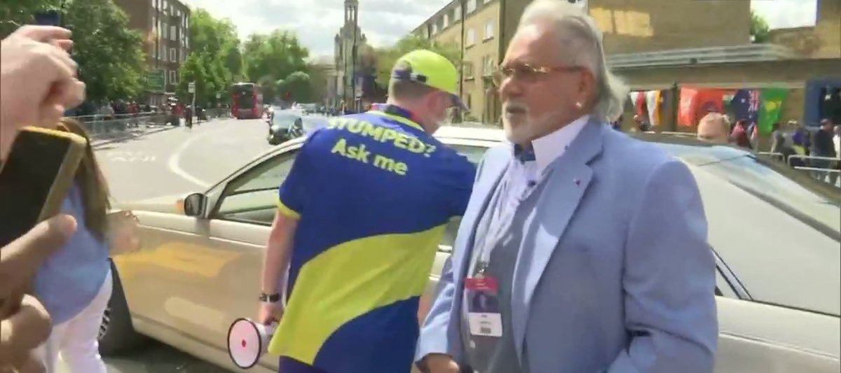 Vijay Mallya Enjoys World Cup Match Between India And Australia