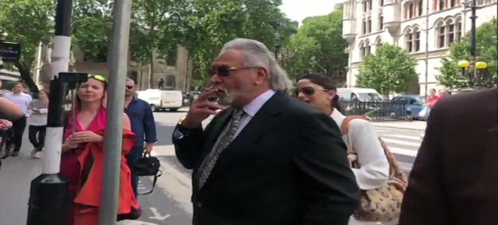 Vijay Mallya Outside The London High Court