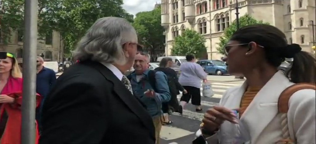 Vijay Mallya Outside The London High Court