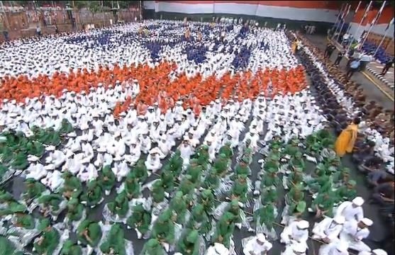 PM Modi Hoists Flag At The Red Fort On Independence Day 2019