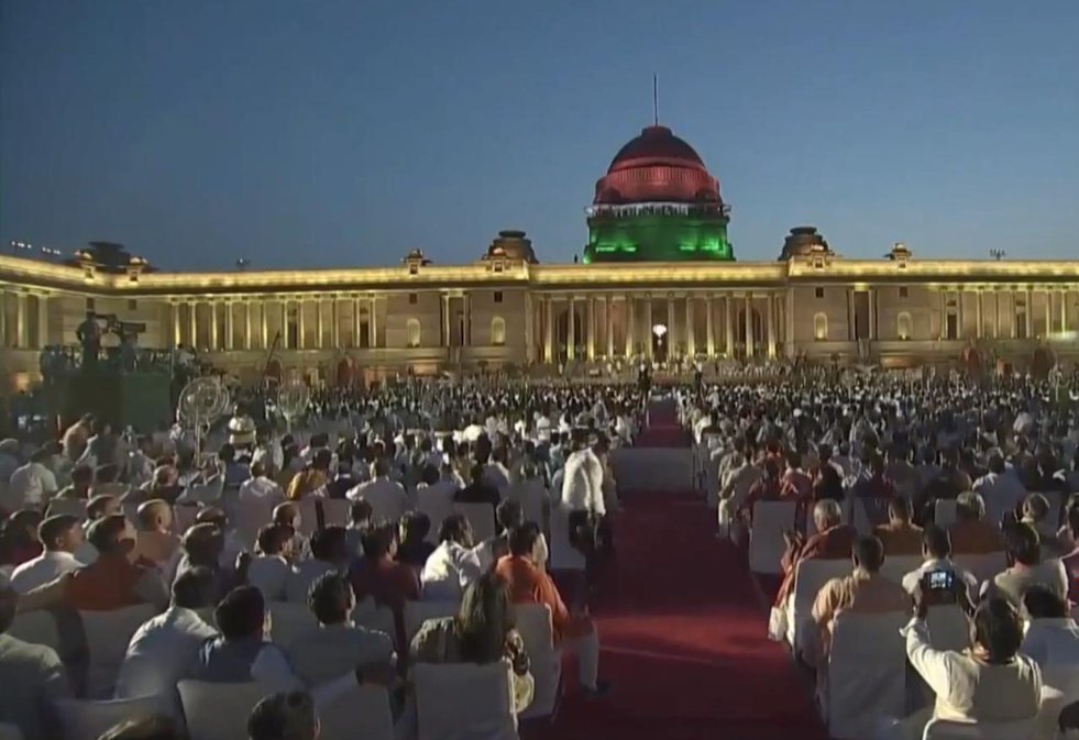 PM Modi's Swearing-in Ceremony At Rashtrapati Bhavan