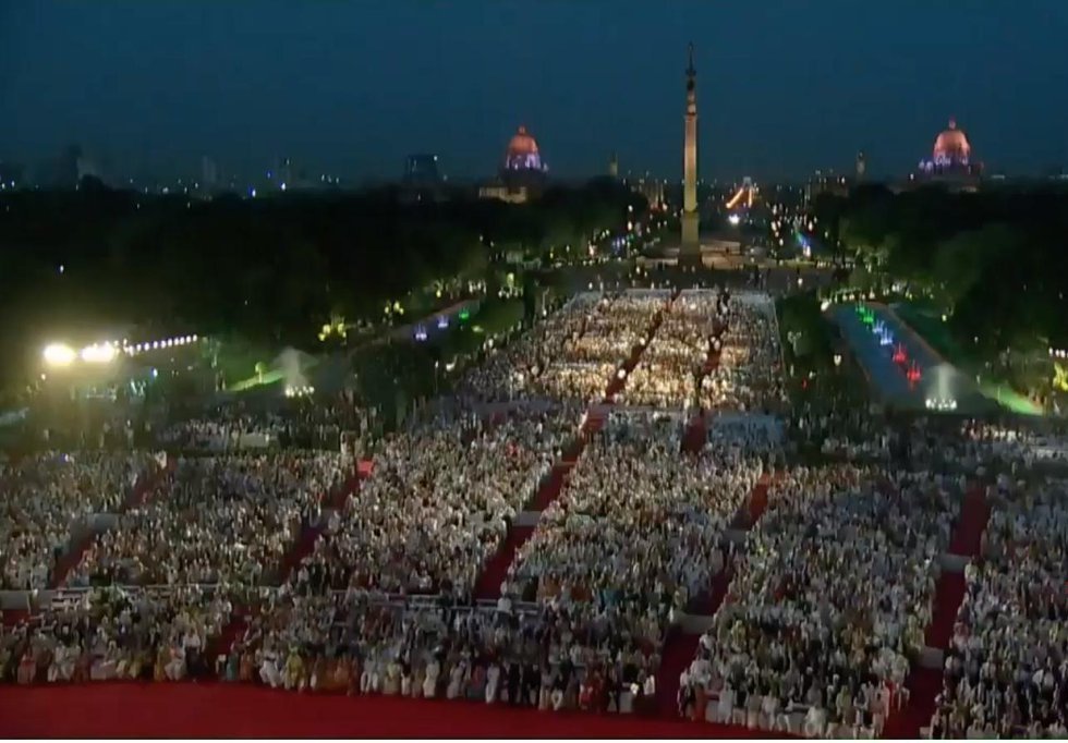 PM Modi's Swearing-in Ceremony At Rashtrapati Bhavan