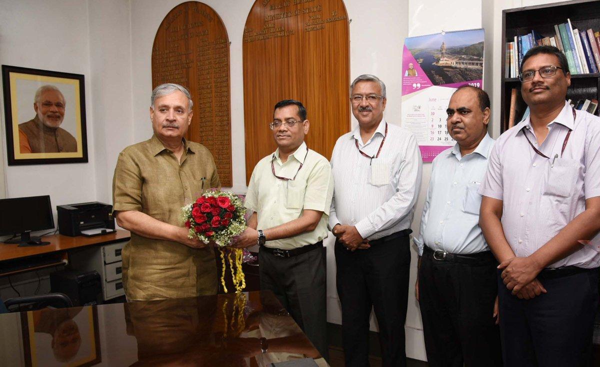 Rao Inderjit Singh Takes Charge As The Union Minister Of State