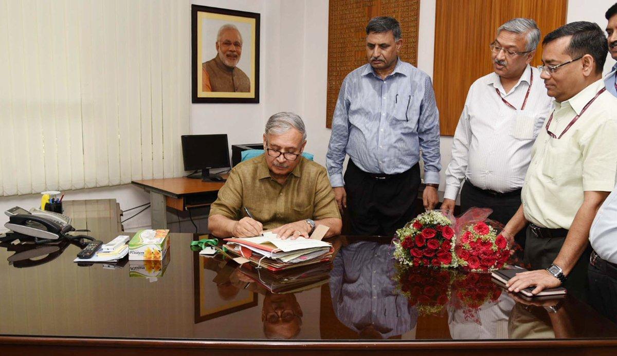 Rao Inderjit Singh Takes Charge As The Union Minister Of State